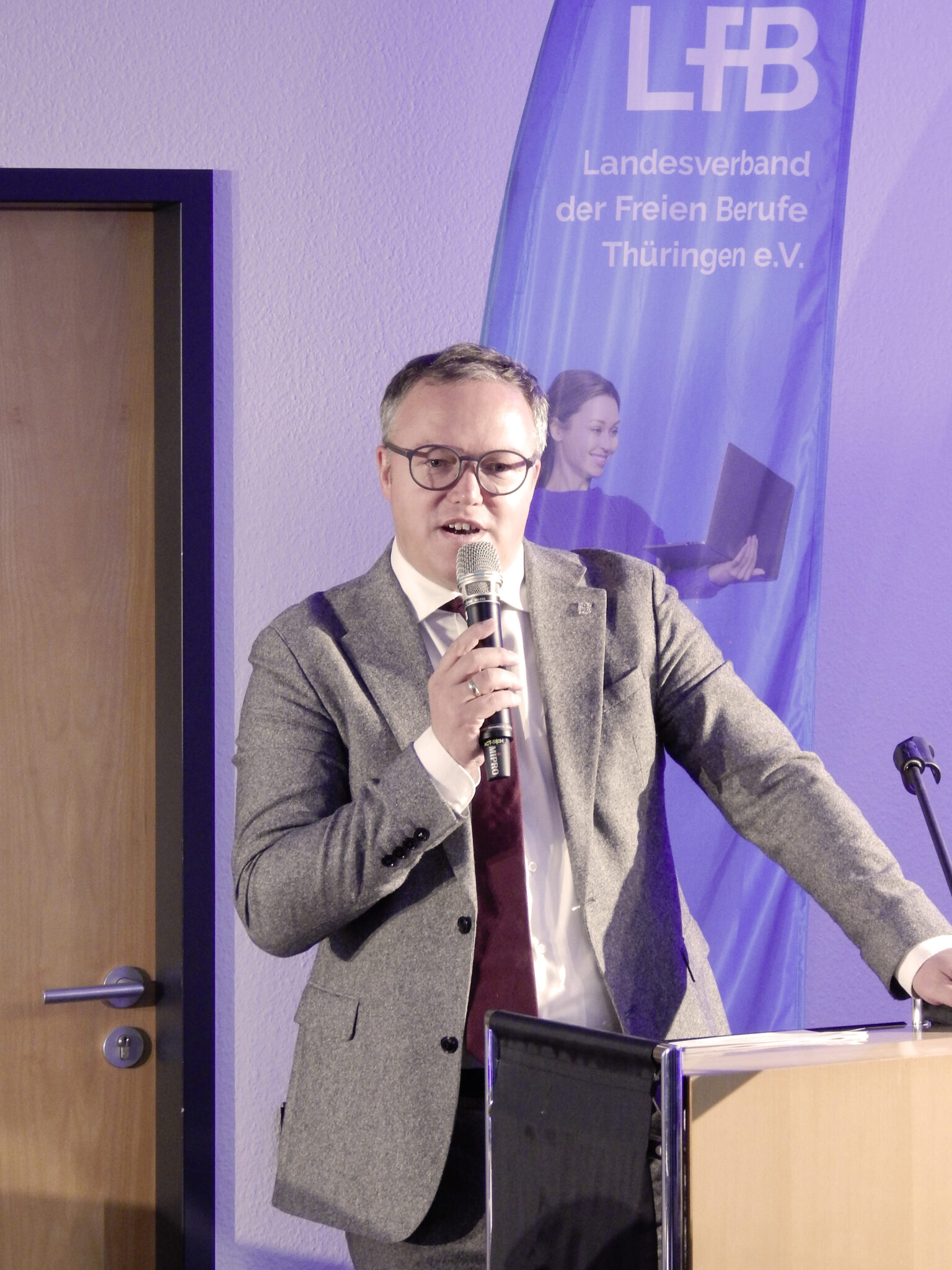 Erwartungen der Bürger sind das Kriterium - Mario Voigt bei den Freien Berufen